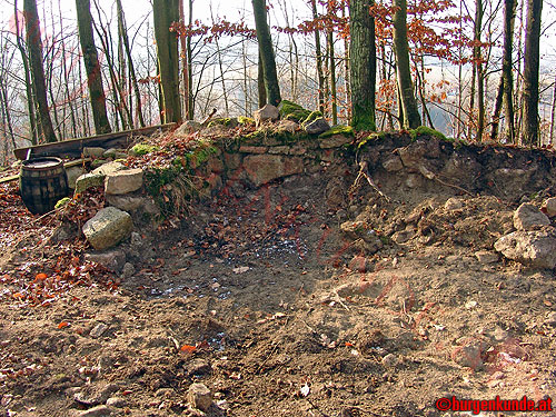 Burgstall Alt-Hagenberg / Oberösterreich