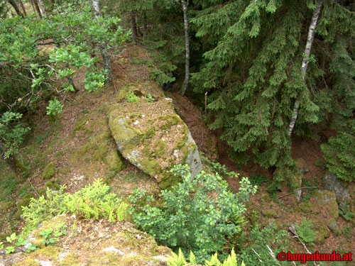 Ruine Rotenfels od. Alt-Waxenberg / Oberösterreich