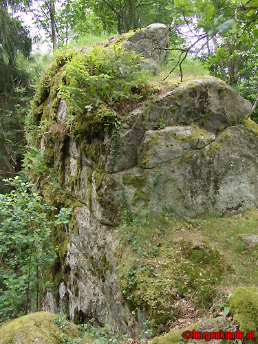 Ruine Rotenfels od. Alt-Waxenberg / Oberösterreich