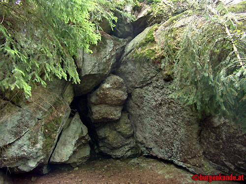 Ruine Rotenfels od. Alt-Waxenberg / Oberösterreich