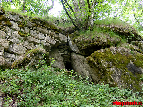 Ruine Rotenfels od. Alt-Waxenberg / Oberösterreich