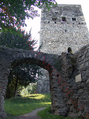 Burgruine Tosters in Feldkirch / Vorarlberg