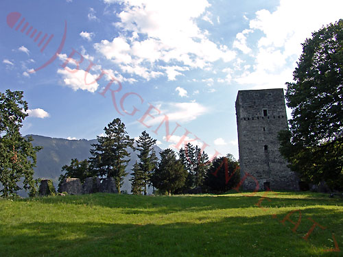 Burgruine Tosters in Feldkirch / Vorarlberg