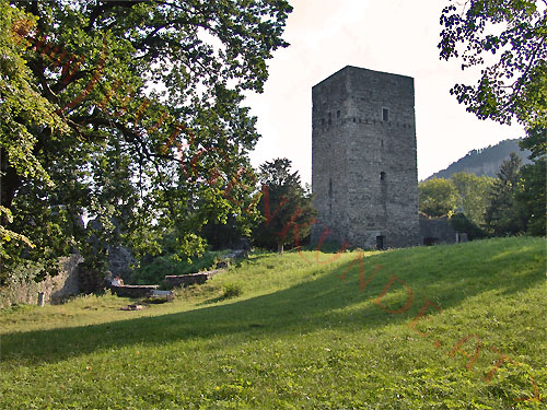 Burgruine Tosters in Feldkirch / Vorarlberg