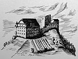 Ruine Blumenegg in Thüringen / Vorarlberg