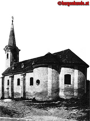 Die Kirche von Pilgersdorf / Burgenland