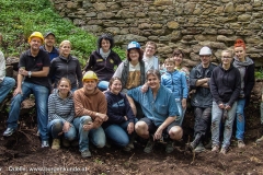 Mitglieder vom Erhaltungsverein Ruine Falkenstein