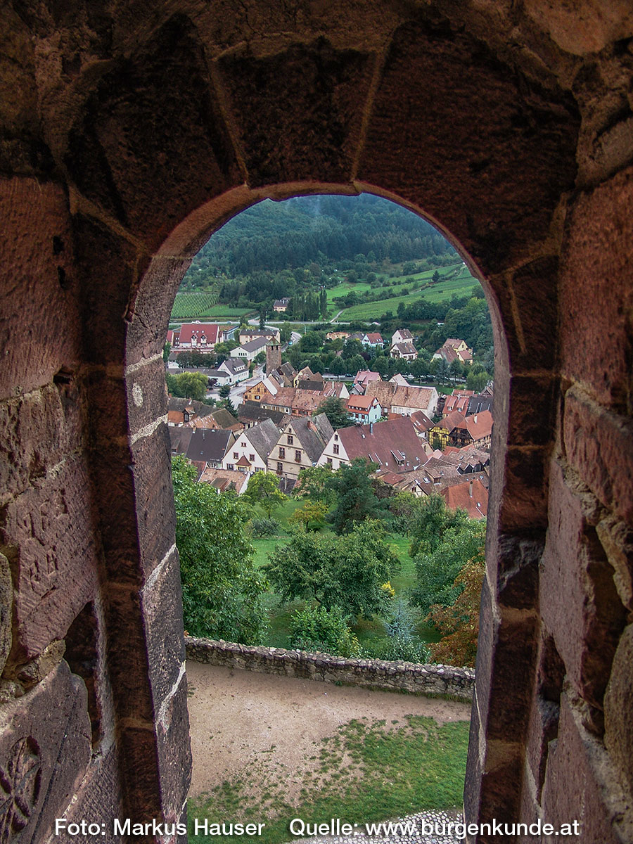 Burg Kaysersberg im Elsass