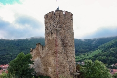 Burg Kaysersberg im Elsass