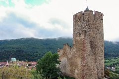 Burg Kaysersberg im Elsass