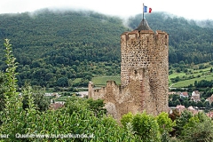 Burg Kaysersberg im Elsass