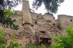 Burg Kintzheim mit der Greifvogelwarte im Elsass