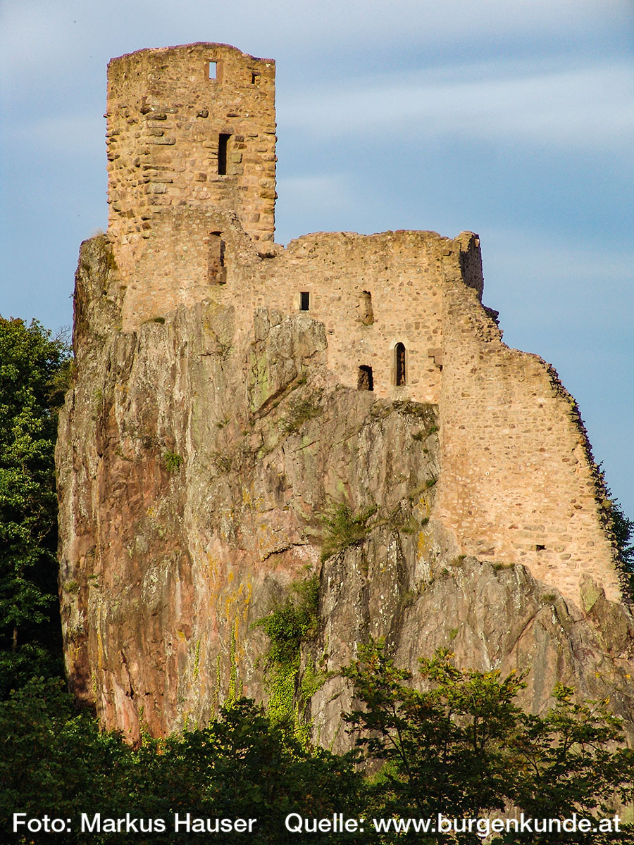 Burg Girsberg im Elsass