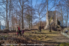 Das idyllisch gelegene 7-gängige Steinlabyrinth zieht besonders Kinder magisch an.