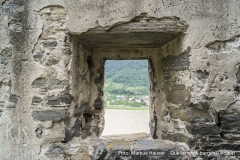 Auch zur Donau hin gibt es hier mehrere Fensteröffnungen.