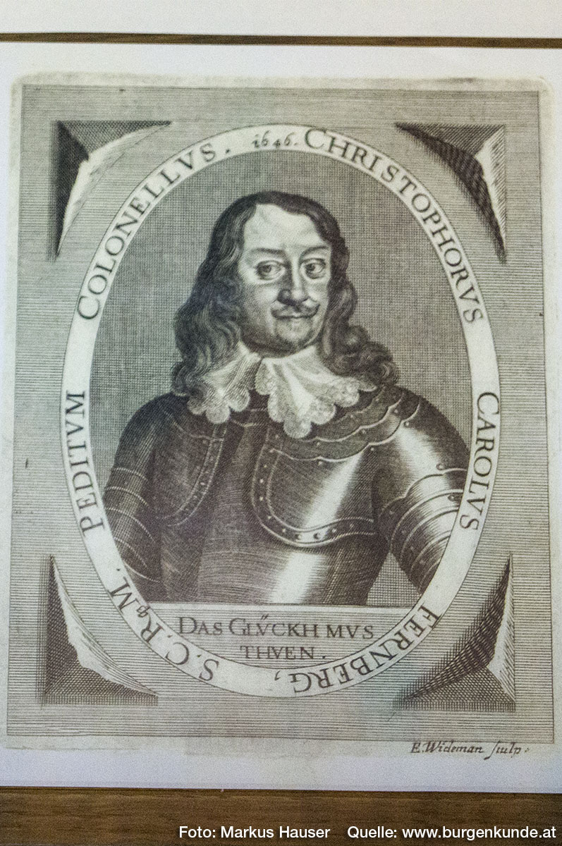 Bildnis des S.C.R.M. Peditvm Colonellvs 1646 Christophorvs Carolvs Fernberg