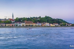 Schloss Pragstein fügt sich wunderbar in das historische Ambiente und schöne Panorama von Mauthausen.