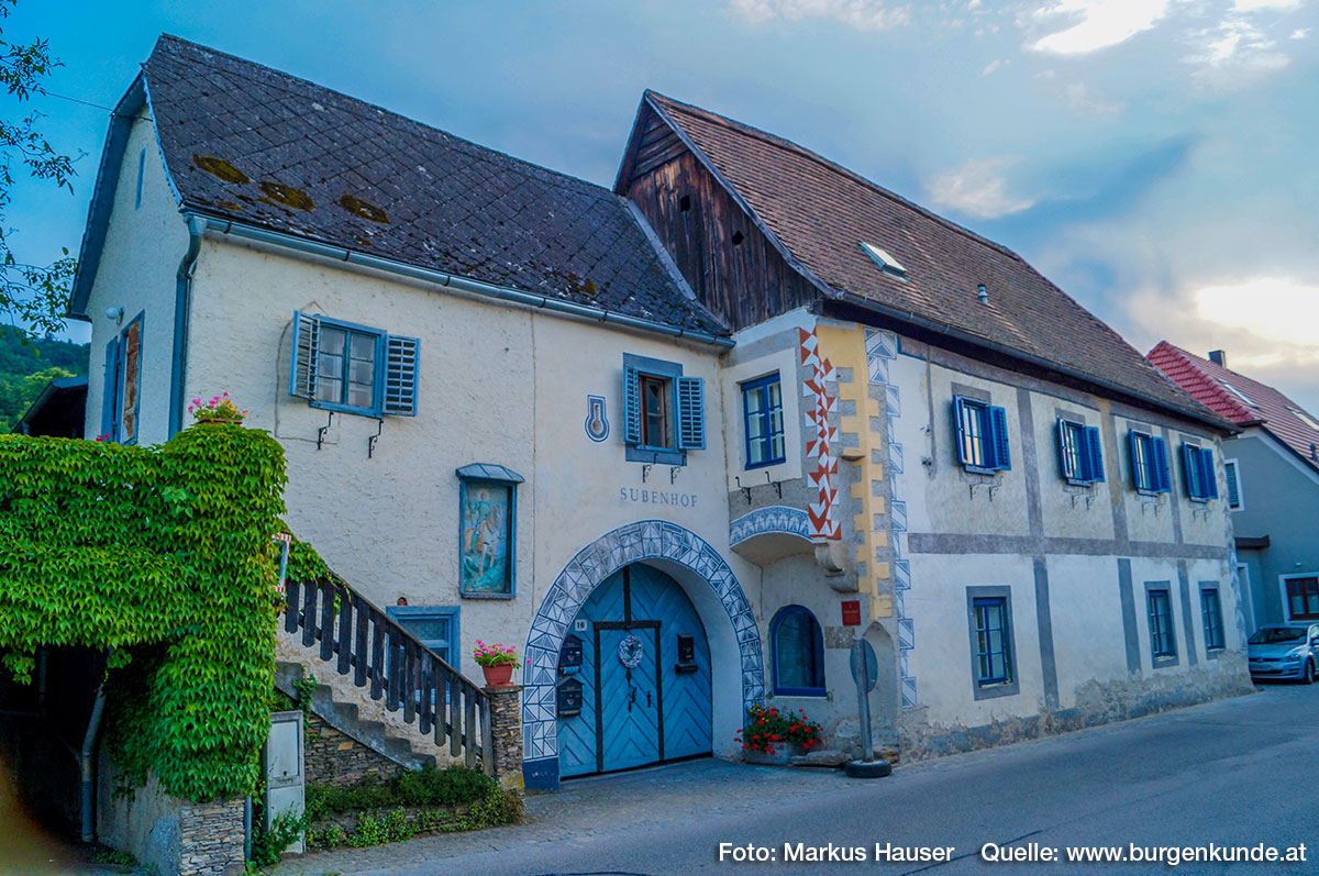 Subenhof in Rossatz/Wachau