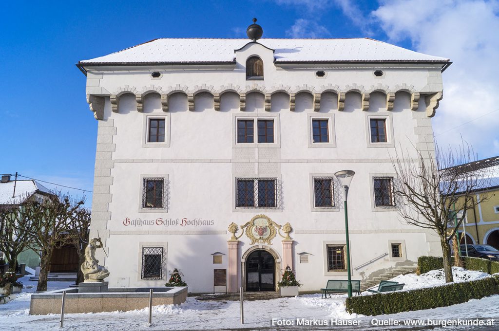 Schloss Hochhaus in Vorchdorf Oberösterreich