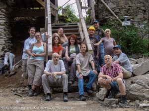 Mitglieder vom Erhaltungsverein Ruine Falkenstein