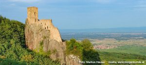 Burg Girsberg im Elsass