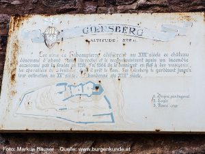 Burg Girsberg im Elsass