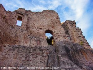 Burg Girsberg im Elsass