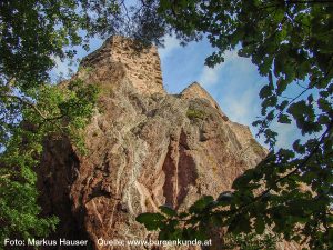 Burg Girsberg im Elsass