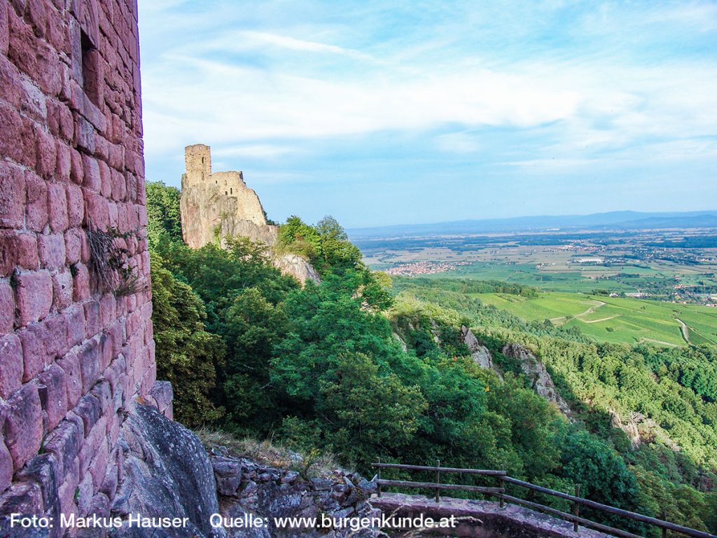 Burg Girsberg im Elsass