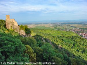 Burg Girsberg im Elsass