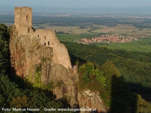 Burg Girsberg im Elsass