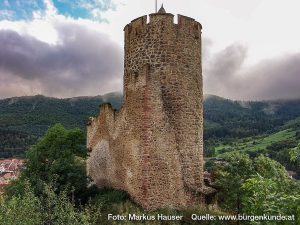 Burg Kaysersberg im Elsass
