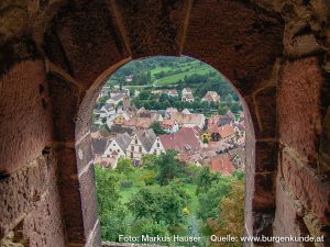 Burg Kaysersberg im Elsass