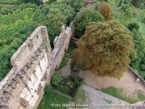 Burg Kaysersberg im Elsass