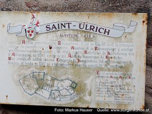 Burg Sankt Ulrich im Elsass