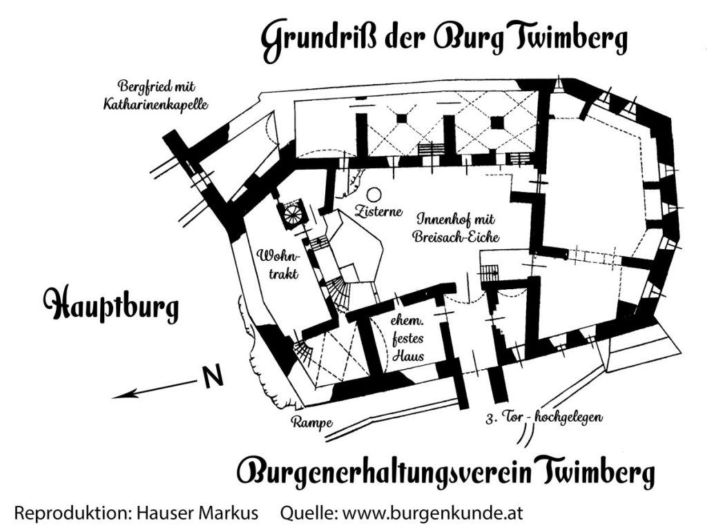 Burgruine Twimberg Bad St Leonhard Kärnten