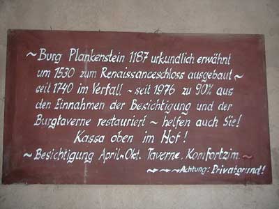 Burg Plankenstein